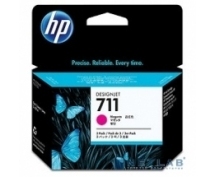 Картридж HP (№711) CZ135A пурпурный комплект из 3шт по 29мл для HP DesignJet T520/T120