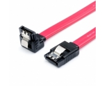 Кабель SATA 0.5м Atcom (АТ0108) угловой, с защёлкой