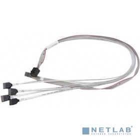 Кабель SuperMicro CBL-SAST-0631 Internal Reverse Breakout Cross-Over MINI SAS HD - 4 SATA, 55 см,