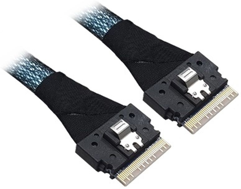 Кабель ACD-60007-JP Slimline SASx8 (SFF8654) -to- Slimline SASx8 (SFF8654)