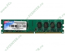 Модуль памяти DDRII 2048 Mb (pc-6400) 800МГц Patriot (PSD22G80026)