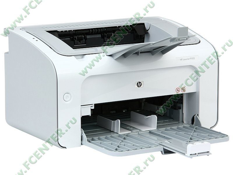 Принтер HP LaserJet P1102 <A4, 1200x600, ч/б, USB>