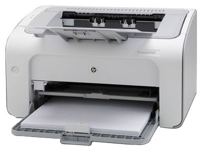 Принтер HP LaserJet P1102RU <A4, 1200x600, ч/б, USB>