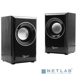 Колонки Gembird SPK-204 <2.0, 2x3 Вт RMS> (черные)