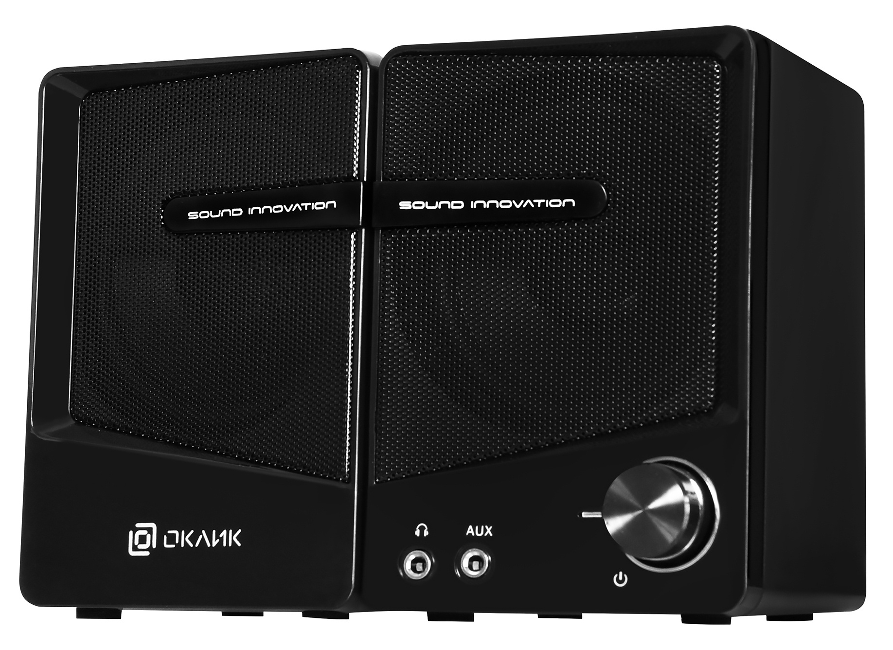 Колонки Oklick OK-126 <2.0, 2х3Вт RMS> (черные)