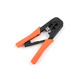 Инструмент обжимной Cablexpert T-568R универсальный с фиксатором, для витой пары и тел. линии