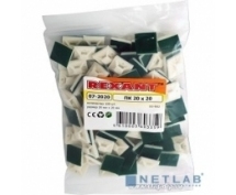 Площадка самоклеящаяся под хомуты 20x20 белая