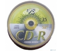 Диски CD-R 700MB VS 52x <25шт, shrink, упаковка>