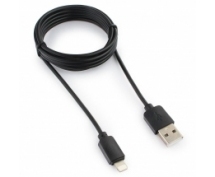 Кабель USB 2.0 A(m) - Lightning(m) 1.8m Гарнизон (GCC-USB2-AP2-6) (черный)