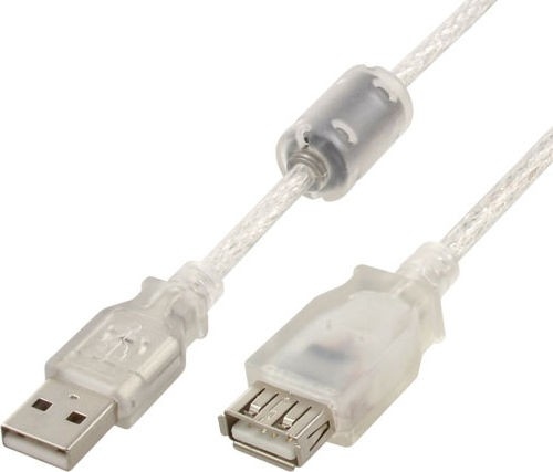 Кабель USB 2.0 A(m) - A(f)  0.75m Cablexpert (CCF-USB2-AMAF-TR-0.75M)