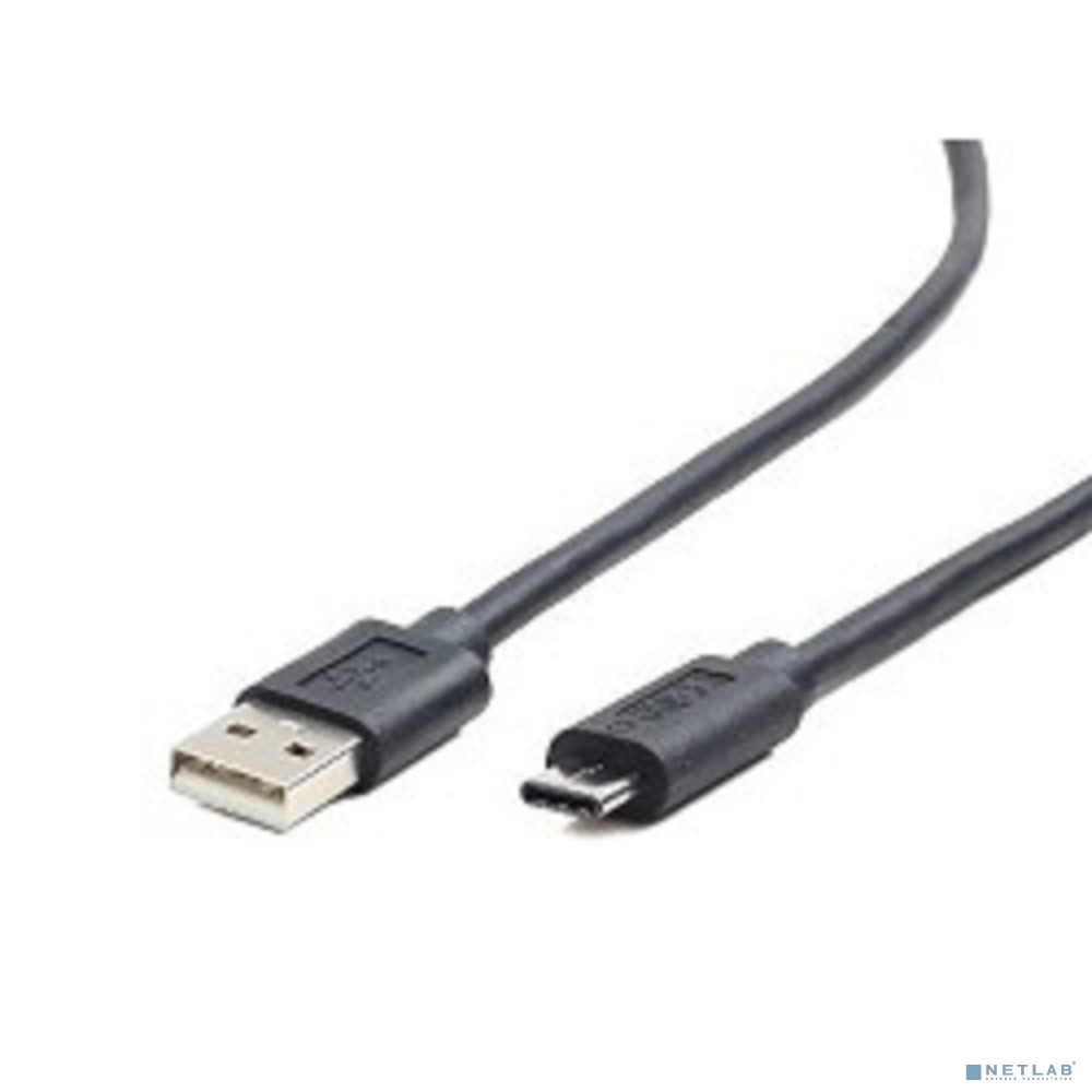 Кабель USB 2.0 A(m) - Type-C(m) 3.0m Gembird Cablexpert (CCP-USB2-AMCM-10) 3А, 36Вт, QC3.0 (черный)