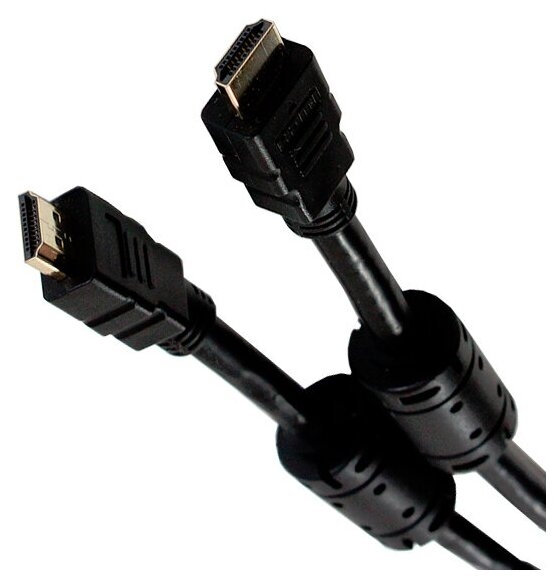 Кабель HDMI(m) - HDMI(m)  1.0м Gembird Cablexpert (CCF2-HDMI4-1M) v2.0 (черный)