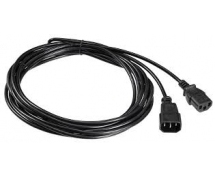 Кабель-удлинитель питания 1.8м Buro (AN23-1008) (черный)