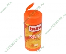 Чистящие салфетки BURO BU-Tsurface (Туба, 100шт)