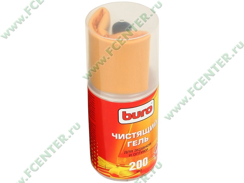 Чистящий комплект BURO BU-Gscreen (гель + микрофибра)