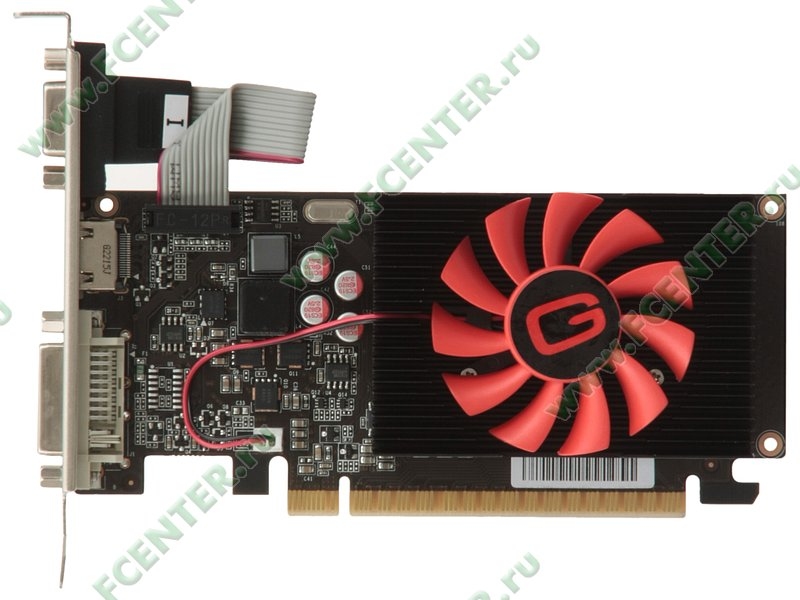 Видеокарта 1GB PCI-E Gainward GT630 (2715) DDR3, 128b, D-Sub, DVI, HDMI, RTL