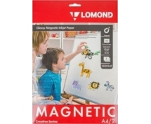 Бумага LOMOND (A4, 660гр, 2л) Photo Глянцевая магнитная <2020345>