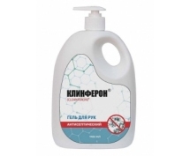 Средства дезинфицирующие CLEANFERON гель для рук антибактериальный 1,1л.