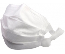 Маска гигиеническая одноразовая нетканая белая (50шт)