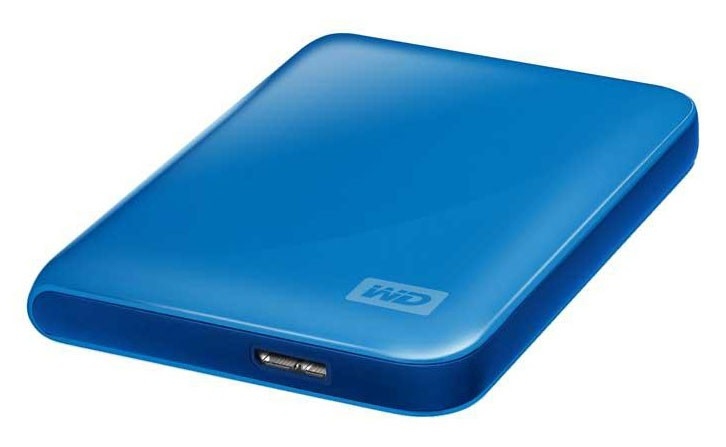 Внешний винчестер 2.5"  500Gb WD My Passport Essential (WDBADB5000ABL) USB3.0 синий