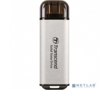 Внешний SSD  512GB Transcend ESD300 (TS512GESD300S) <USB3.2 Gen2 Type-C> (серебристый)