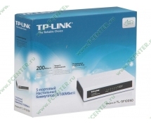 Коммутатор TP-Link TL-SF1005D <5*10/100>