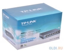 Коммутатор TP-Link TL-SG108 <8*10/100/1000>