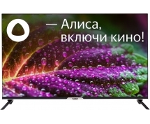 Телевизор 43" (109см) Hyundai H-LED43BU7003 <UltraHD, LED, DVB-T2/C/S2, Яндекс, Frameless> (черный)