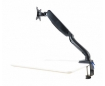 Кронштейн Buro M1 для мониторов черный 15"-32" макс.9кг крепление к столешнице поворот и наклон