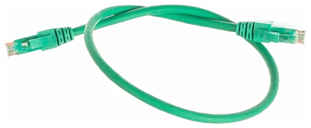 Патч-корд NIKOMAX NMC-PC4UD55B-005-C-GN <UTP, 5e, patch, LSZH, зелёный, 0,5м>