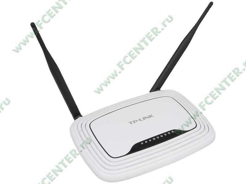 TP-Link TL-WR841N <Wi-Fi роутер> <802.11n, N300, 4х100Мбит/c, 1х100Мбит/c>