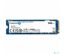 Накопитель SSD Kingston 500Gb NV3, R5000/W3000MB/s MTBF 2M 160TBW (SNV3S/500G)