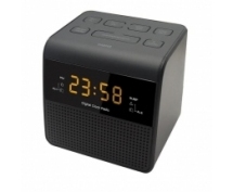 Радиочасы будильник HARPER HRCB-7750 (черный)