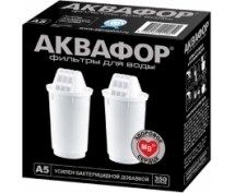 Картридж Аквафор A5 для кувшинов ресурс:350л (упак.:2шт)