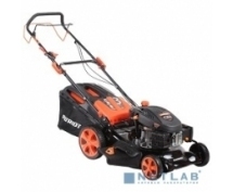 Газонокосилка бензиновая PATRIOT PT 52LS [512109024] {Рабочий объем 200сс, мощность 6.5л.с., рабочая ширина 51см, корпус сталь, регул. высоты 30-75мм прорезин. колеса 178-254мм, травосбор. 60л}