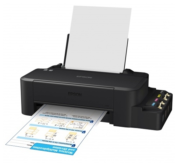 Принтер EPSON L121 (C11CD76414) <A4, 720x720, 4-цв, USB>