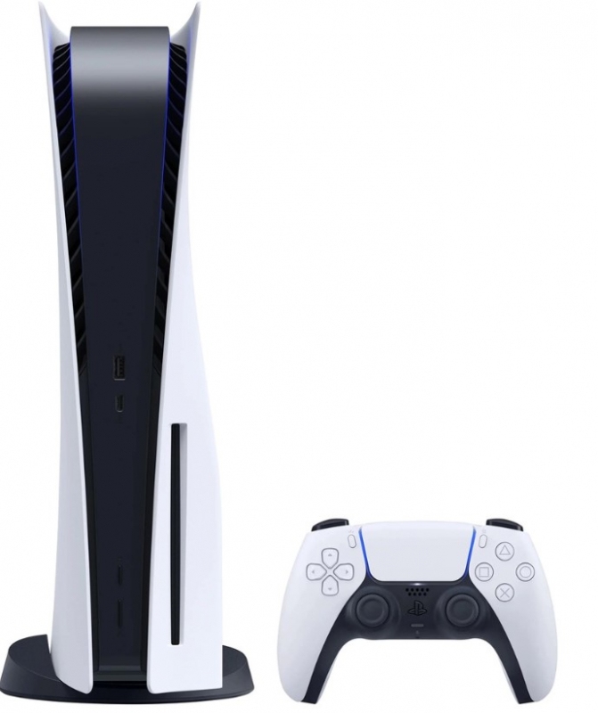 Игровая приставка Sony PlayStation 5 CFI-1200A (Blue-Ray, 825Gb) <белая> (Japan)