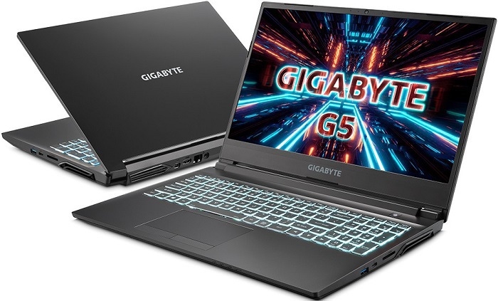 Ноутбук GIGABYTE G5 KE KE-52RU213SD <i5-12500H, 16G, SSD 512G, RTX3060 6Gb, WiFi, BT, 15.6", DOS>