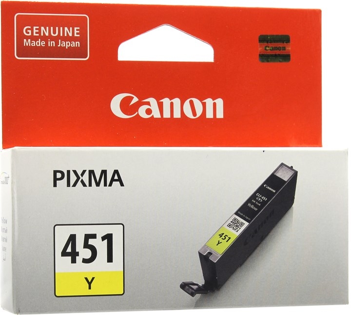 Заправка струйного картриджа Canon CLI-451Y