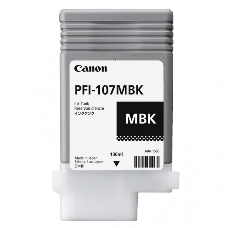 Заправка струйного картриджа Canon PFI-107 MBK XL