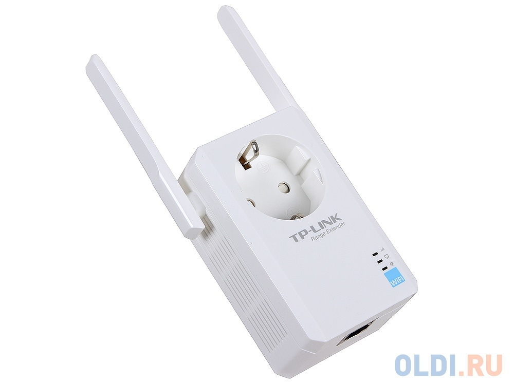 TP-Link TL-WA860RE <Wi-Fi роутер> <802.11n, N300, 1х100Мбит/с, встроенная розетка 220в>